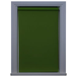 Bloc Made to Measure Fabric Changer Blackout Roller Blind Gentle Green